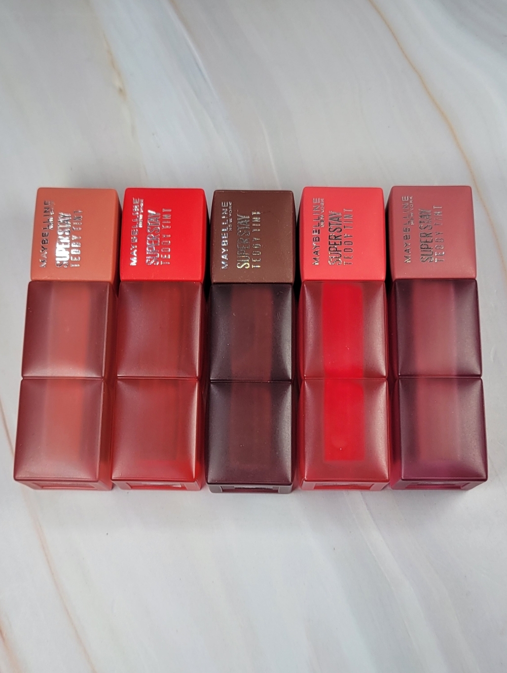Maybelline Super Stay Teddy Tint Long Lasting Matte Lip Tint Bundle NEW!